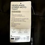 Athleta  Headlands Hybrid Moto Tight Leggings Cargo UPF 50+ Ankle Gray 0 NWT Photo 2