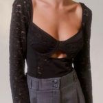 Urban Outfitters  black lace bodysuit Photo 0