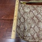 Shea Shea Vintage Gold and Cream Metal Mesh Slouchy Shoulder Bag Purse Photo 11