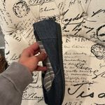 Coach and Four Denim Pointed Toe Flats Women's Size 7B Slip On Casual Shoes Blue Photo 2