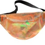 Fuego Bacardi Fanny Pack Iridescent Semi Clear Rave Party Adjustable Women’s Photo 3