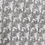 Vintage Pier Connection Cotton Vest Women’s Sz Medium 4 Button Front Black White Photo 3