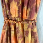 Ulla Johnson Valentina Braided Tie Belt Midi Dress in Red Topaz Size US 6 Photo 5