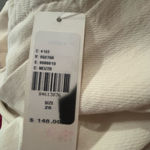 Anthropologie Pilcro High Rise Wide Leg Trouser Jeans 28 Neutral Cream Crop  Photo 5