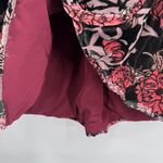 Leith Burnout Velvet Whimsigoth Fairy Dress Womens Medium Black Pink Rayon Photo 9