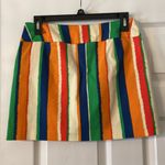 Attyre Orange and Green Mini Pencil Skorts Wear size 2P BNWOT Photo 2