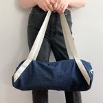 Private Party Gym & Juice Denim Duffle Bag Photo 1