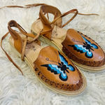 Mexican Sandals huarache 7 Tan Photo 0