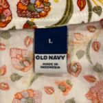 Old Navy 🍒 BABYDOLL SUNDFLOWER BOHO DRESS SIZE LARGE🍒 Photo 4