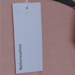 Reformation  Blush Pink Avant Dress – Size L – NWT Photo 12