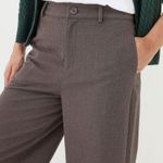 FatFace Presley Brown Herringbone Trousers Photo 3