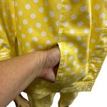 Christopher & Banks Set CJ Christopher Banks Yellow White Polka Dot Jean Jacket 2X Cropped Pants 14 Photo 8