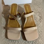 Olivia Miller Nude/clear block heel Photo 1
