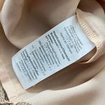 J.Crew NWT  Tie Neck Lace Blouse in Metallic Champagne Gold | XXS Photo 7