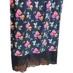 ZARA Womens  Trafaulo Floral Print Lace Detail Sleeveless Midi Slip Dress - Sz S Photo 3