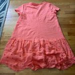 Anthropologie Maeve Coral T-Shirt Dress Size Large Photo 7