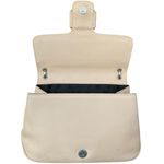 Salvatore Ferragamo Vara Beige Leather Shoulder Bag Photo 5