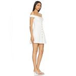 Anthropologie Favorite Daughter Lovesick Mini Dress in White Photo 1