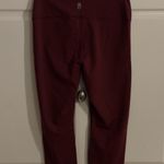 Ing athletic yoga‎ pants. Size L. Burgundy. Red Size L Photo 2