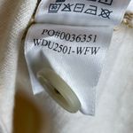 Faherty Linen Denim Malibu Mini Dress Whitecliff Wash Women's Size XL Cotton White Photo 10