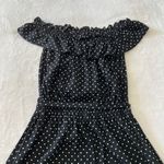 Who What Wear Off the Shoulder Polka Dot Dress Size Small Knee Length Photo 5