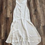 Elliatt  Aisle Dress in White Size XS NWT Bridal Open Back Sleeveless Satin Maxi Photo 2