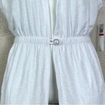 Anne cole Ann Cole sleeveless white terry robe. Pockets. Size Medium. NWT. Photo 2