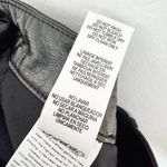 Good American Straight Leg Faux Leather Pants in Black Contemporary Work Size 26 Photo 5