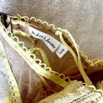 For Love & Lemons NWOT Yellow Faye Lace Underwire Bustier Top - XXS Photo 2