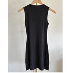 SKIMS  Soft Lounge V-Neck Tank Mini Dress in Soot, Size X-Small Photo 7
