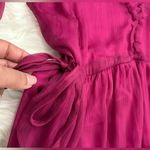 BaeVely Vibrant Magenta Long Sleeve Dress Size L Pink Size L Photo 5