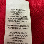 Chico's Chico’s Red Cowl Neck Sweater Long Sleeve Pullover Women’s Large Photo 8