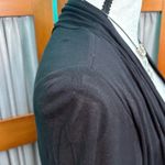 AB Studio  Black Cardigan with attached White Layered Top Photo 5