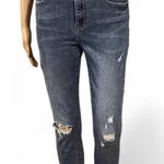 Pistola Distressed High-rise Skinny Ankle Blue Jeans Size 28/ 26” Inseam EUC Photo 1