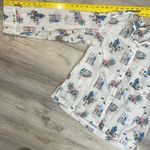 Victoria's Secret White with Multi-Color Print Button Front Top Only Pajamas S Photo 11