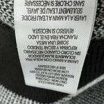 Calvin Klein  sweater women's large pullover mock neck check button black white Photo 8