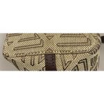 Ralph Lauren Lauren Womens Brown Tan Vintage RL Logo Purse Tote Photo 5