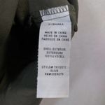 Thread and Supply  Olive Green Lyocell Raw Hem Dress Size XS Photo 4