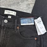 Abercrombie & Fitch NWT  Curve Love The Bootcut Mid Rise Black Jeans Sz 26 Long Photo 2