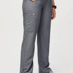 FIGS - Kade Cargo Scrub Pants Graphite Medical Nurse Doctor Photo 0