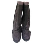 Puma Monsoon Boots Knee High Purple Suede Leather Size 7.5 Photo 2