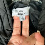 kim rogers Black Quilted Vest Jacket  Puffer Womens Small Photo 9