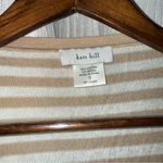 Kate Hill  Tan and Orange Cardigan Sweater with Waterfall Collar Photo 1