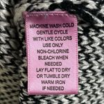 Confess Large Knit Beachy Scoop Neck Longline Slouchy Oversized Sweater Loose Black Photo 4