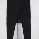 Eileen Fisher  Women's Size S/P Knit Skinny Leggings Mid Rise Pull On Solid Black Photo 0