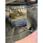 Black Fringe Western Cropped Shirt Medium 3/4 Sleeve Beaded Rodeo Cowgirl Photo 5