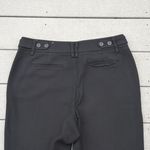 Loft Kate Fit Flare Trouser Pants with Button Waist Detail Photo 9