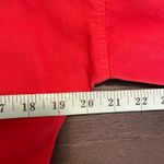 ÉTICA CHARLEY BIKER DRESS Etica Red Moto Jacket Asymmetrical Zip Pockets Women M Size M Photo 6