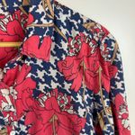 J. McLaughlin J.‎ McLaughlin Womens Floral Button Down Shirt Sz Large Long Sleeve Lightweight Photo 1