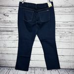 Eddie Bauer NWT 24W Blue Denim StayShape Slimming Curvy Fit Straight Leg Jeans Photo 1